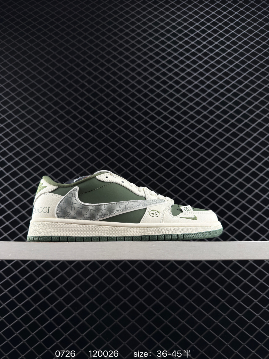 Fragment x Travis Scott x LV Air Jordan 1 Low